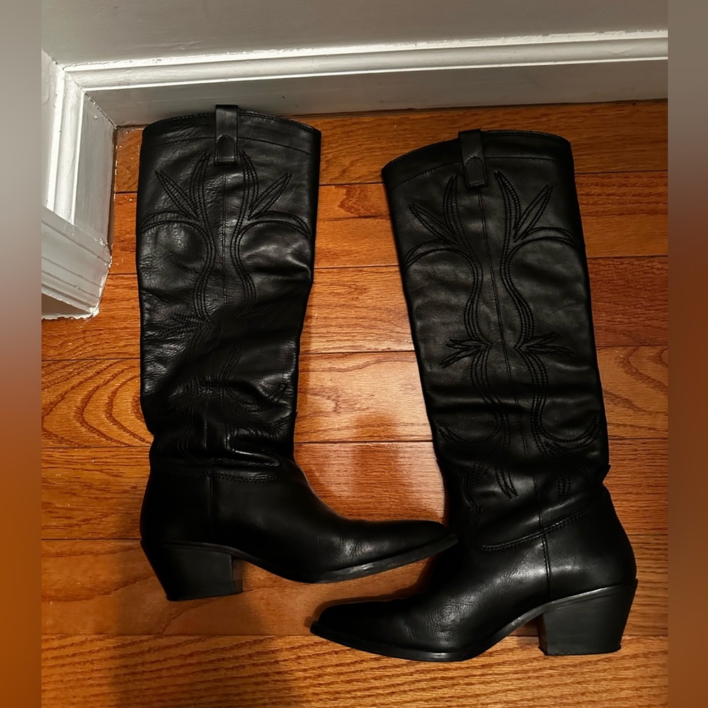Mango cowboy boots